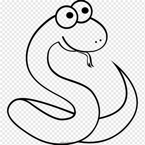 sketsa ular